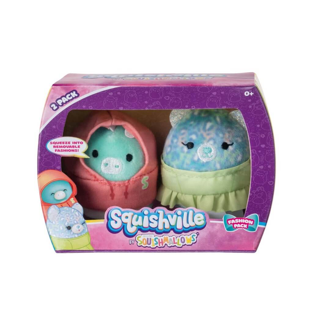 SQUISHMALLOWS SQUISHVILLE Mini Plush (Squishville Mini Squishmallow 2 Pack) - Gametraders Modbury Heights