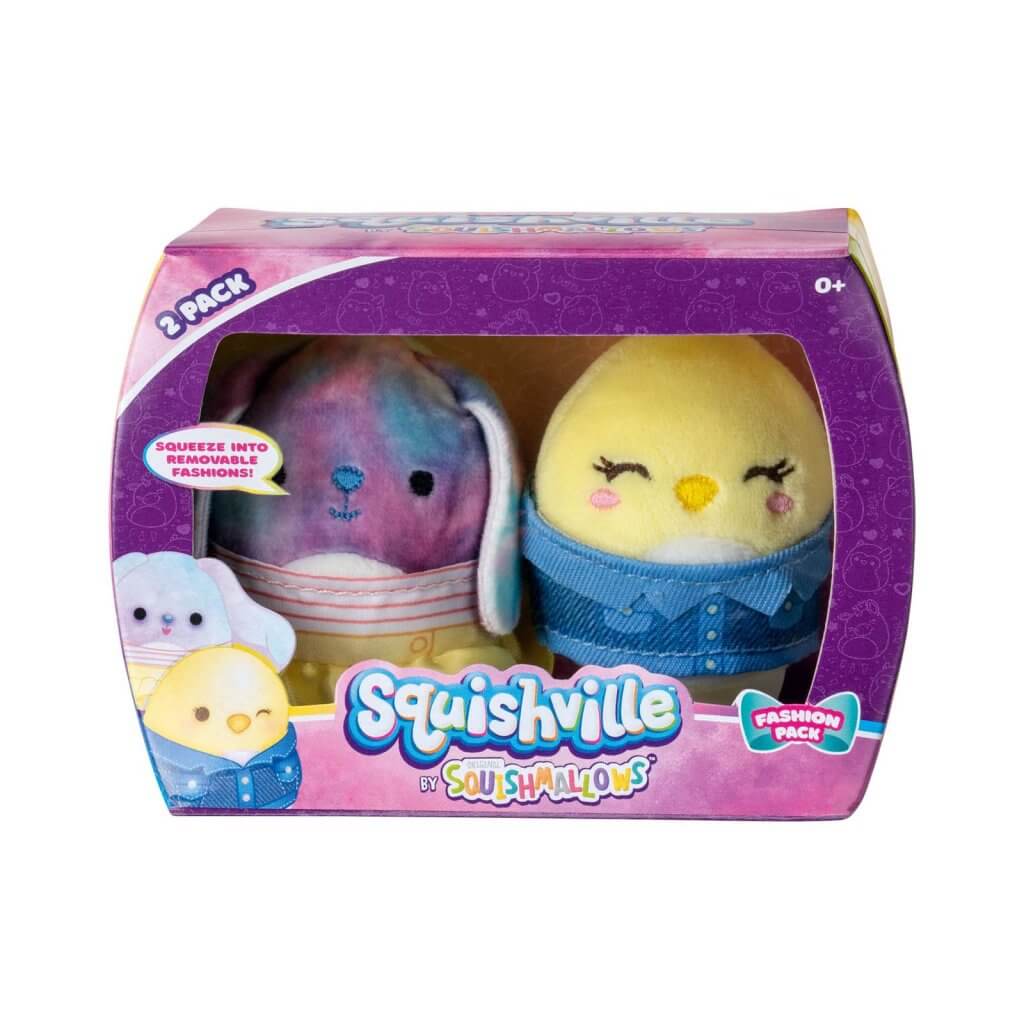 SQUISHMALLOWS SQUISHVILLE Mini Plush (Squishville Mini Squishmallow 2 Pack) - Gametraders Modbury Heights