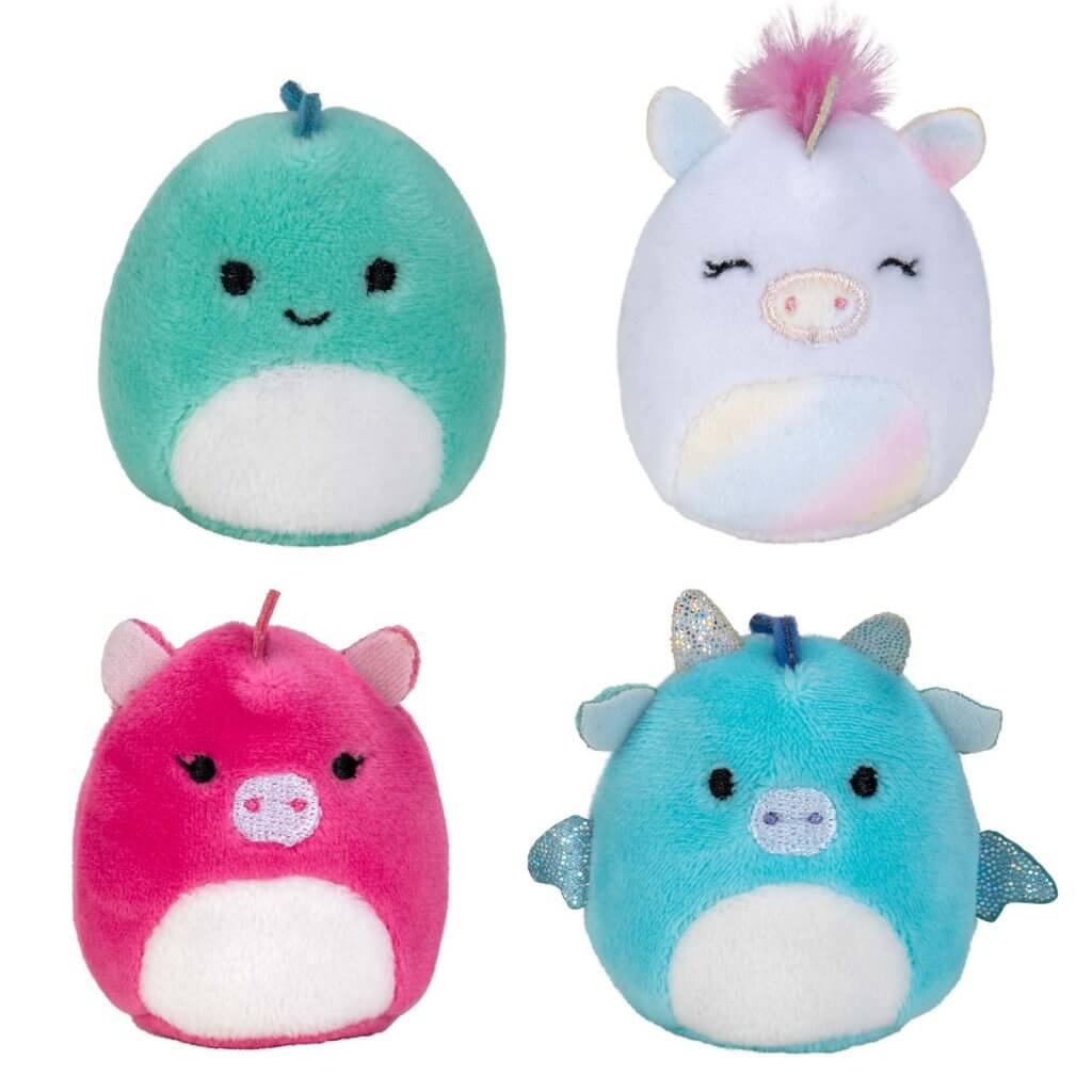 SQUISHMALLOWS SQUISHVILLE Mini Plush (Squishville Mini Squishmallow 4 Pack) - Gametraders Modbury Heights