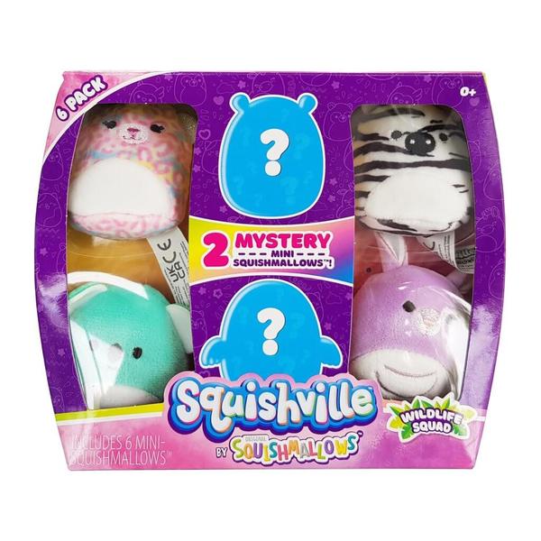 SQUISHMALLOWS SQUISHVILLE Mini Plush (Squishville Mini Squishmallow 6 Pack) - Gametraders Modbury Heights