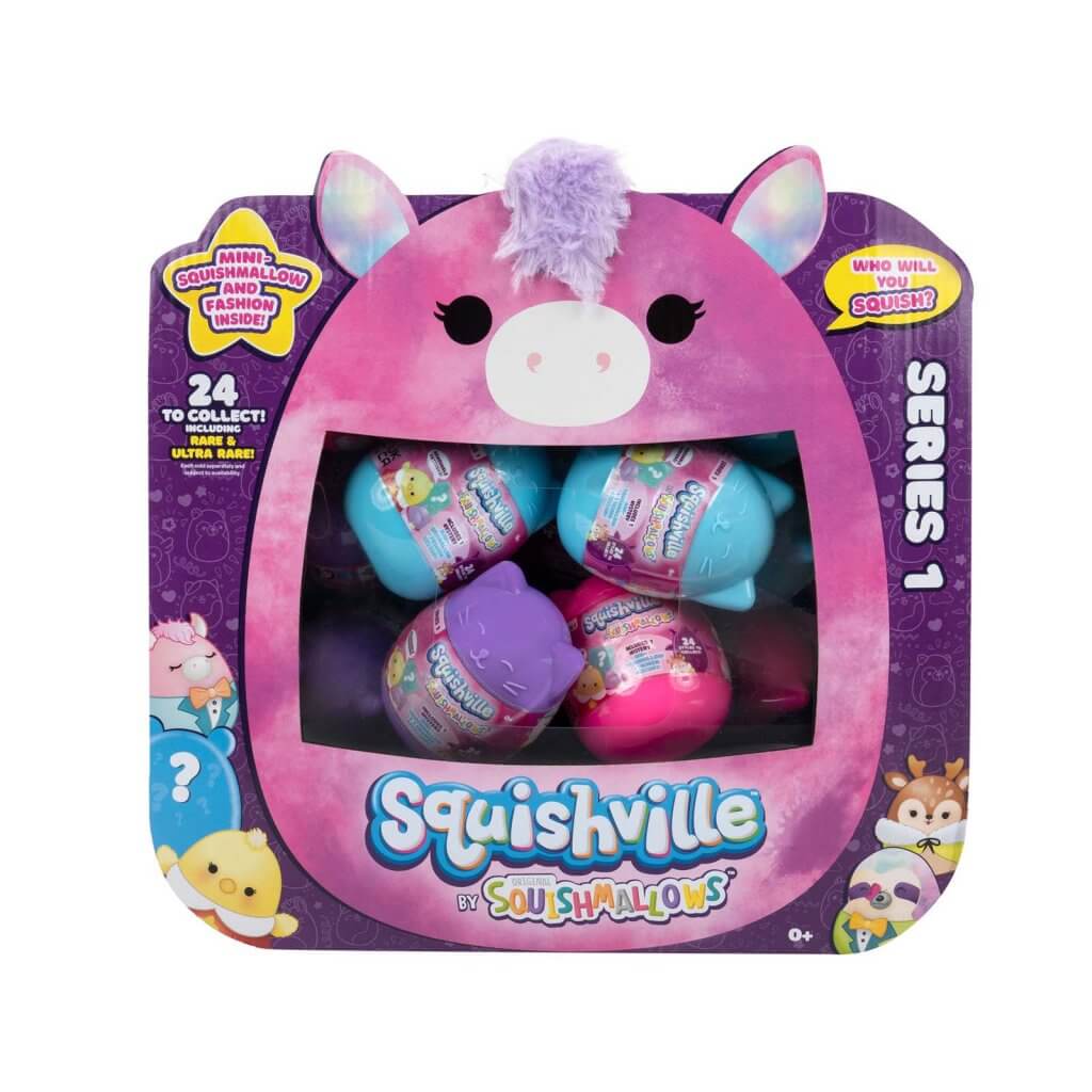SQUISHMALLOWS SQUISHVILLE Mystery Mini Plush (Squishville Mystery Mini Squishmallow) - Gametraders Modbury Heights