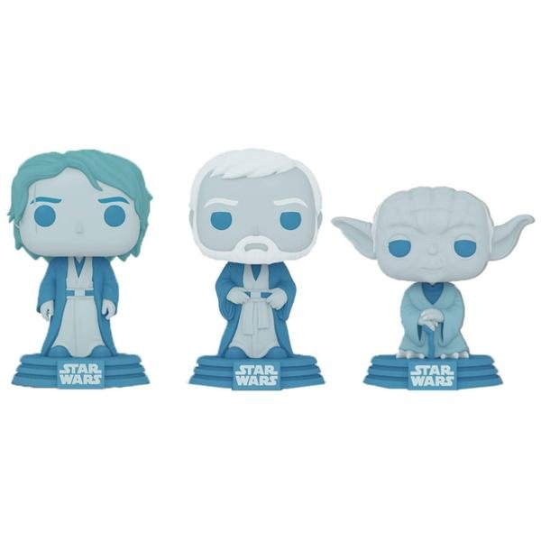 Star Wars: Across the Galaxy - Force Ghost Glow US Exclusive Pop! 3 - pack - Gametraders Modbury Heights