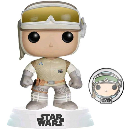 Star Wars: Across the Galaxy - Luke Skywalker Hoth US Exclusive Pop! Vinyl with Pin - Gametraders Modbury Heights