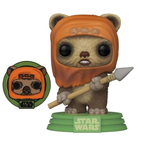 Star Wars: Across the Galaxy - Wicket US Exclusive Pop! Vinyl with Pin - Gametraders Modbury Heights