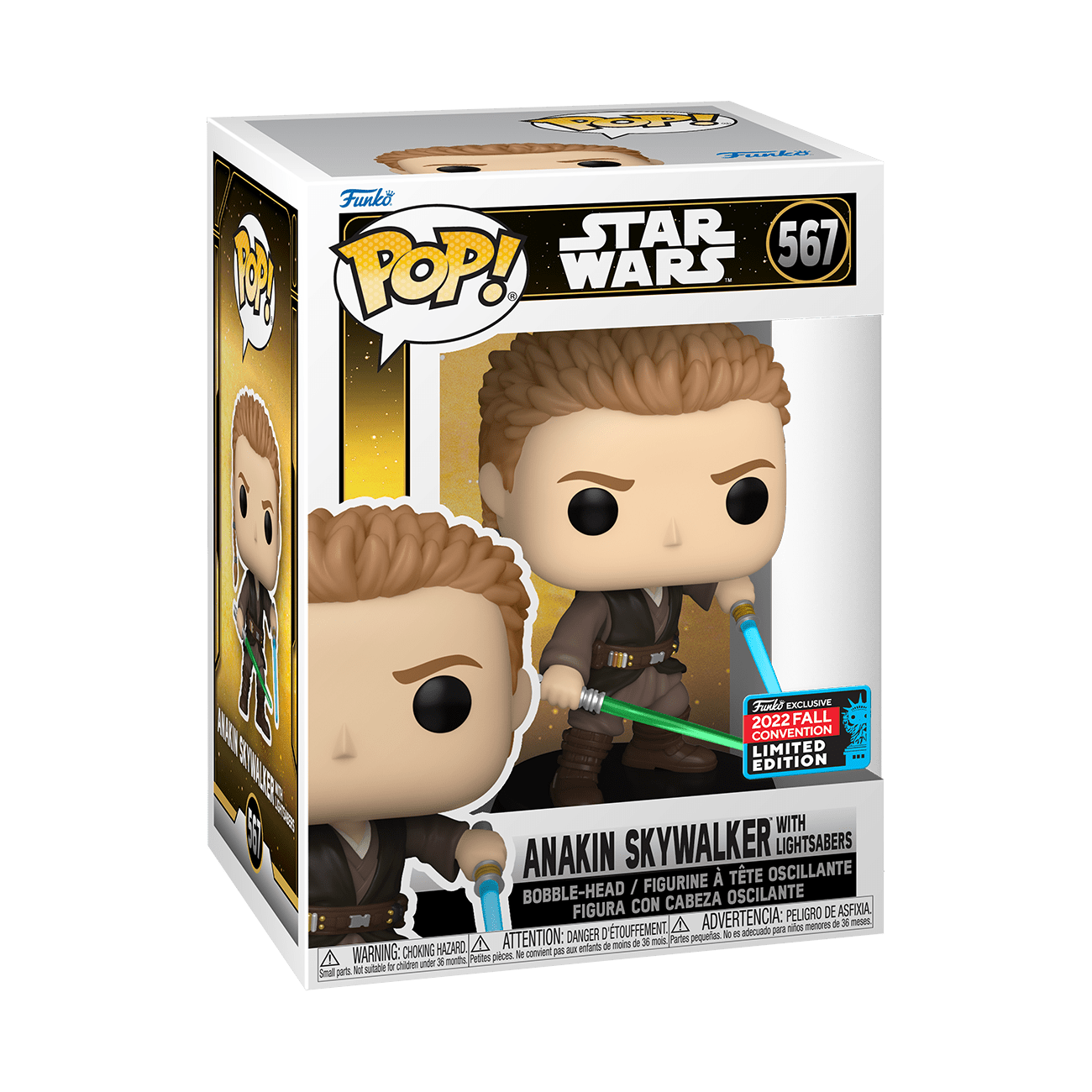 Star Wars - Anakin Dual Sabers Pop! Vinyl NY22 - Gametraders Modbury Heights