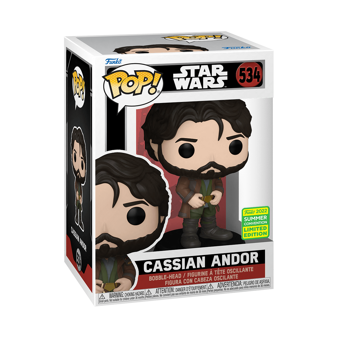 Star Wars: Andor - Cassian Andor Pop! Vinyl SD22 - Gametraders Modbury Heights