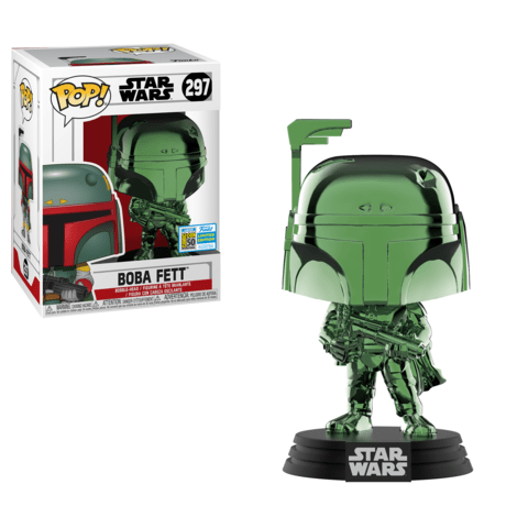 Star Wars - Boba Fett GR Chrome Pop! Vinyl SD19 - Gametraders Modbury Heights