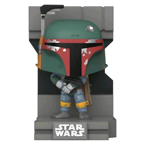 Star Wars - Boba Fett Metallic US Exclusive Pop! Vinyl Deluxe Diorama - Gametraders Modbury Heights