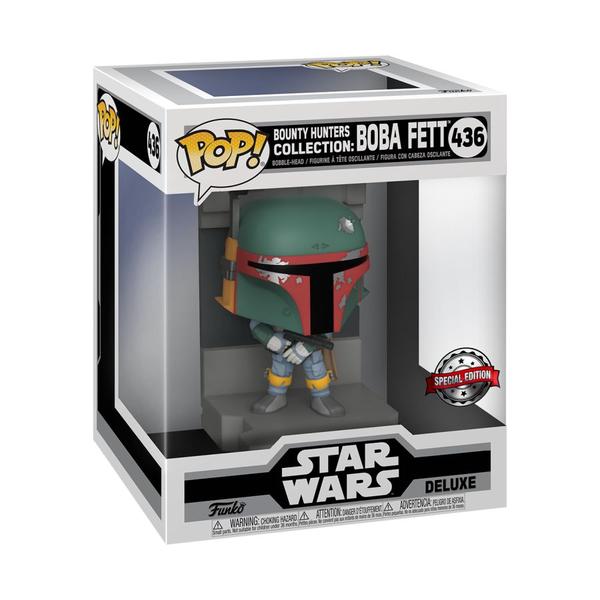 Star Wars - Boba Fett Metallic US Exclusive Pop! Vinyl Deluxe Diorama - Gametraders Modbury Heights
