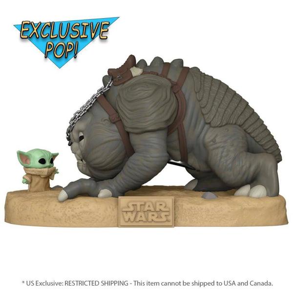 Star Wars: Book of Boba Fett - Rancor with Grogu US Exclusive 10" Pop! Vinyl - Gametraders Modbury Heights