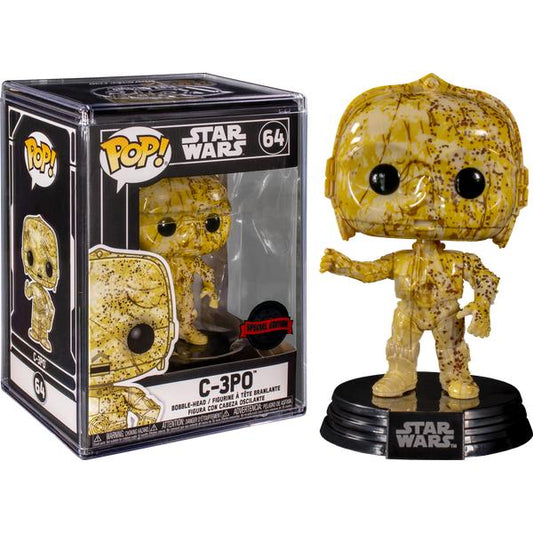Star Wars - C - 3PO (Futura) US Exclusive Pop! Vinyl with Protector - Gametraders Modbury Heights