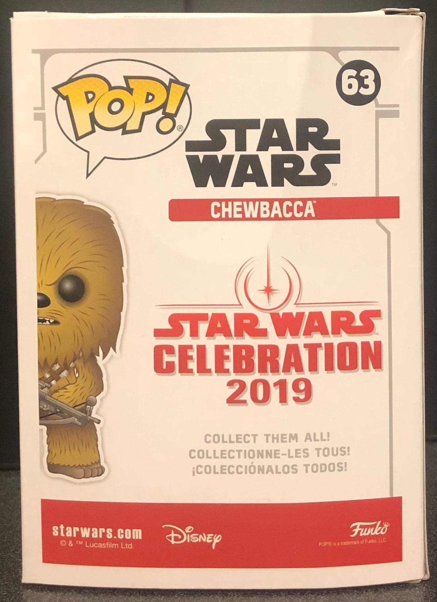 Star Wars - Chewbacca Gold Chrome SW19 US Exclusive Pop! Vinyl (Traded) - Gametraders Modbury Heights