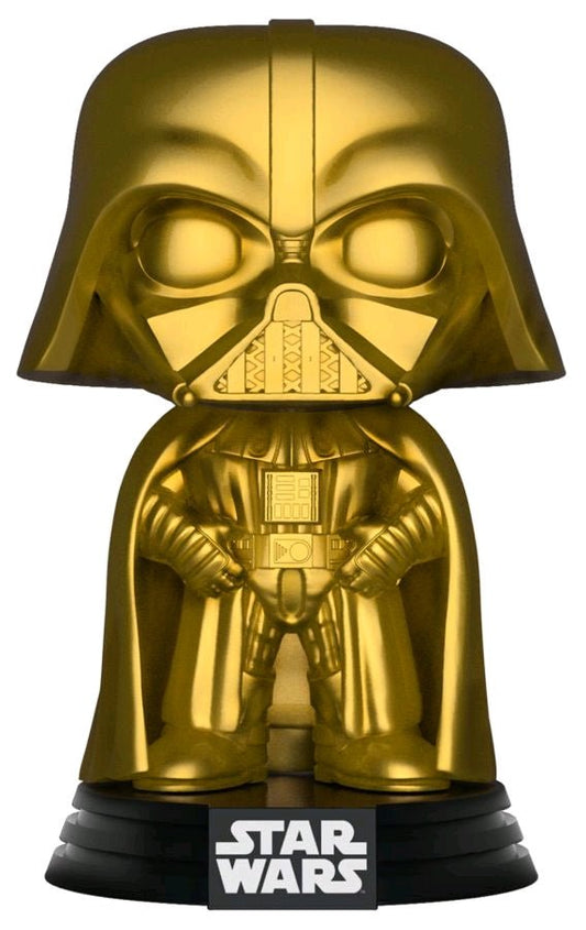 Star Wars Darth Vader Gold Metallic Pop! Vinyl - Gametraders Modbury Heights