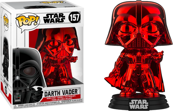 Star Wars - Darth Vader Red Chrome US Exclusive Pop! Vinyl