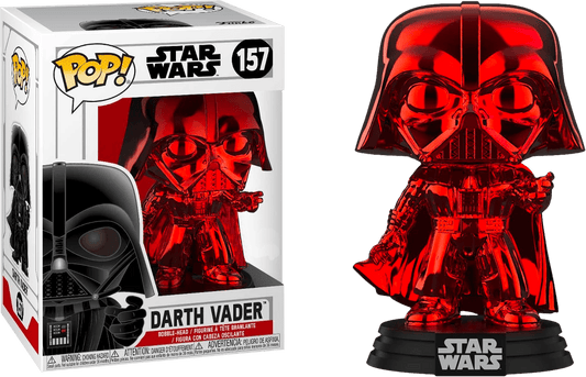 Star Wars - Darth Vader Red Chrome US Exclusive Pop! Vinyl - Gametraders Modbury Heights