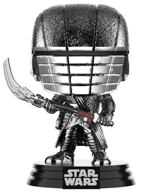 Star Wars - Knight of Ren Scythe Episode IC Rise of Skywalker Hematire Chrome Pop! Vinyl - Gametraders Modbury Heights