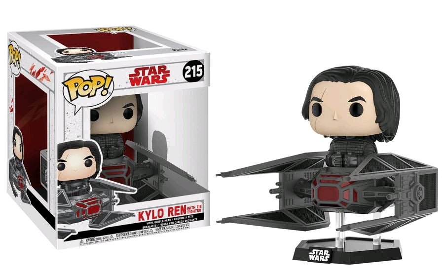 Star Wars - Kylo Ren with TIE Fighter Ep8 Pop! Vinyl Deluxe - Gametraders Modbury Heights