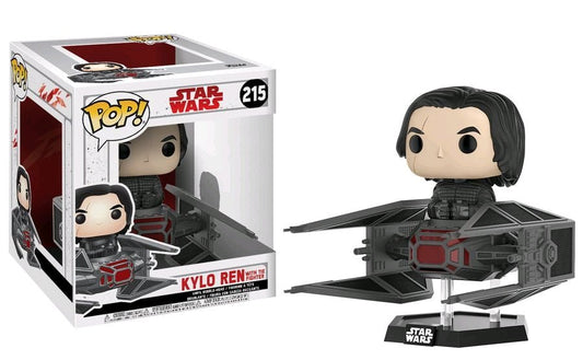 Star Wars - Kylo Ren with TIE Fighter Ep8 Pop! Vinyl Deluxe - Gametraders Modbury Heights