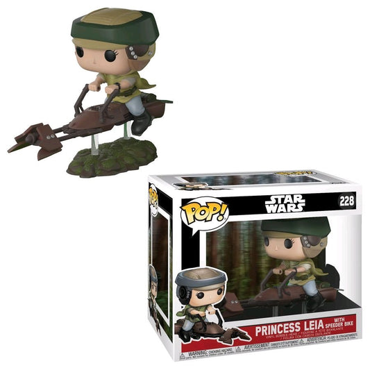 Star Wars - Leia on Speeder Bike Pop! Vinyl - Gametraders Modbury Heights