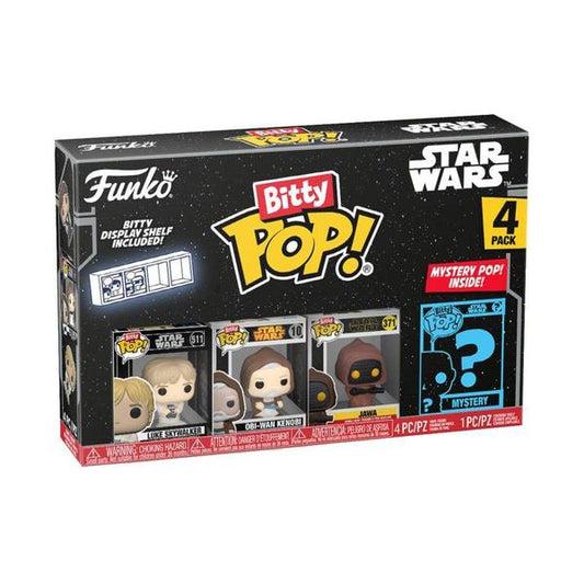 Star Wars - Luke Skywalker Bitty Pop! Vinyl 4 - Pack - Gametraders Modbury Heights