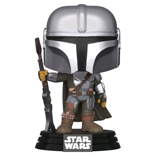 Star Wars: Mandalorian - Mandalorian Pose Metallic Pop! Vinyl - Gametraders Modbury Heights