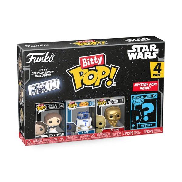 Star Wars - Princess Leia Bitty Pop! Vinyl 4 - Pack - Gametraders Modbury Heights