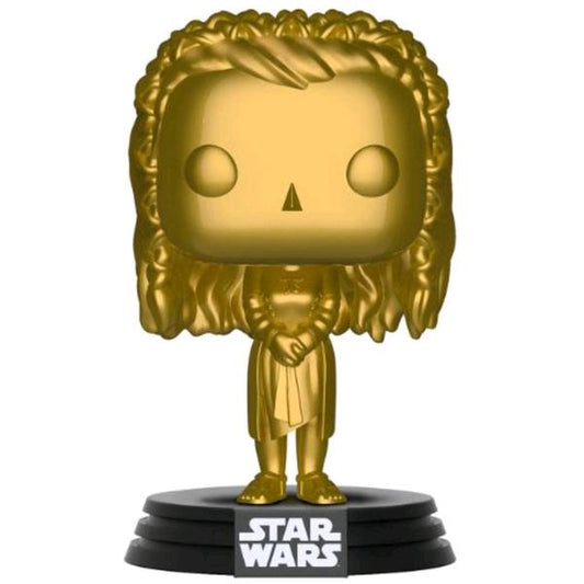 Star Wars - Princess Leia Gold Metallic US Exclusive Pop! Vinyl - Gametraders Modbury Heights