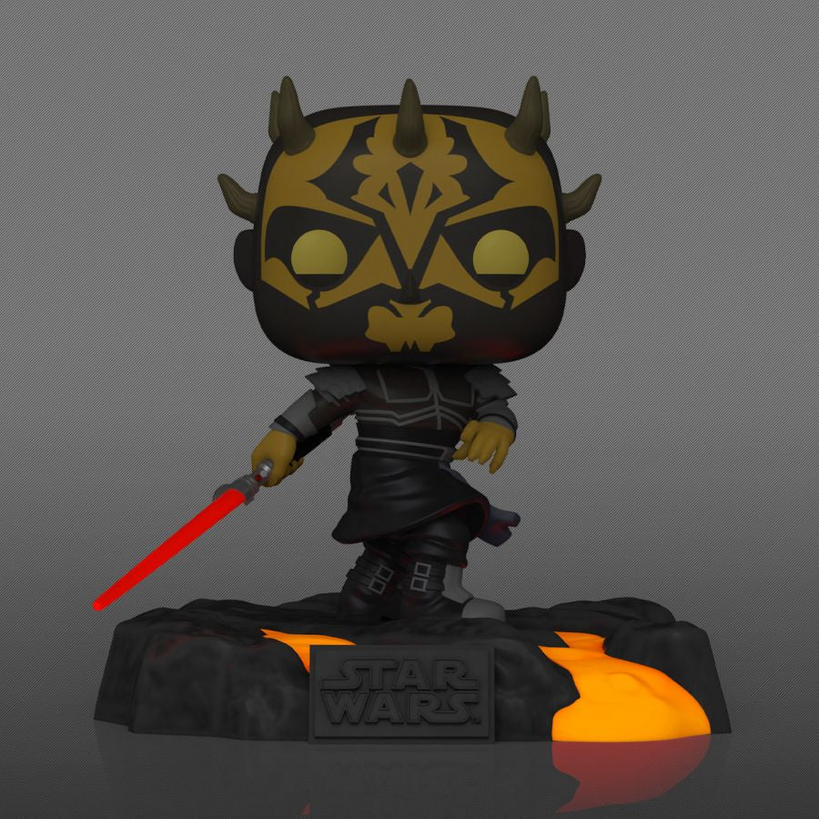 Star Wars - Red Saber Series: Savage Opress Glow US Exclusive Pop! Vinyl Deluxe - Gametraders Modbury Heights