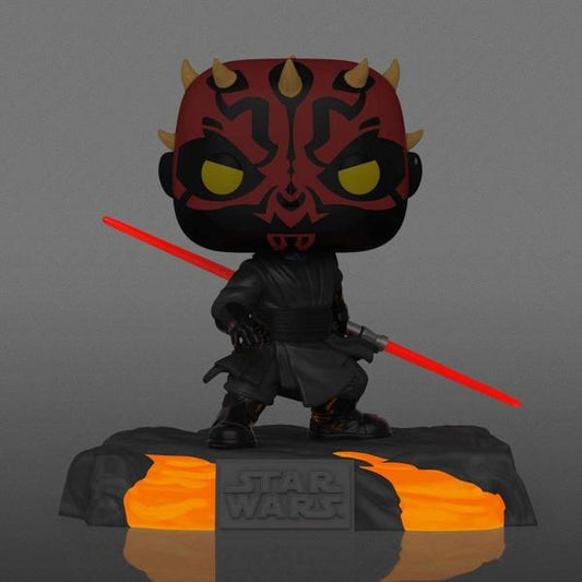 Star Wars - Red Sabre Series: Darth Maul Glow US Exclusive Pop! Vinyl Deluxe - Gametraders Modbury Heights