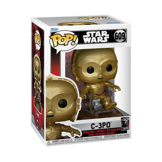 Star Wars: Return of the Jedi 40th Anniversary - C3P0 in chair Pop! Vinyl - Gametraders Modbury Heights