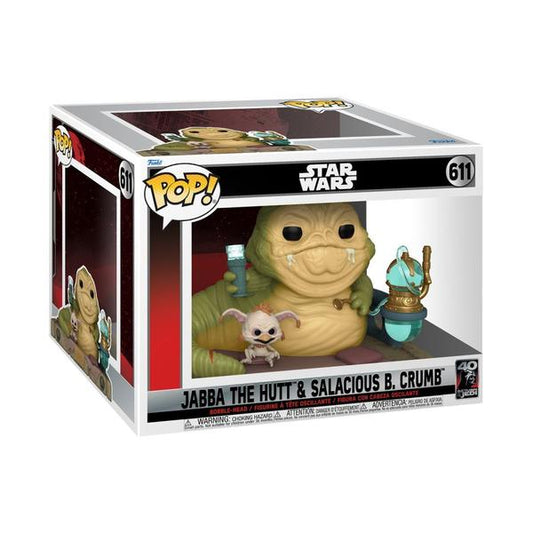 Star Wars: Return of the Jedi 40th Anniversary - Jabba with Salacious Pop! Vinyl Movie Moment - Gametraders Modbury Heights