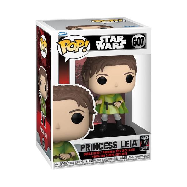Star Wars: Return of the Jedi 40th Anniversary - Leia Bounty Hunter Pop! Vinyl - Gametraders Modbury Heights