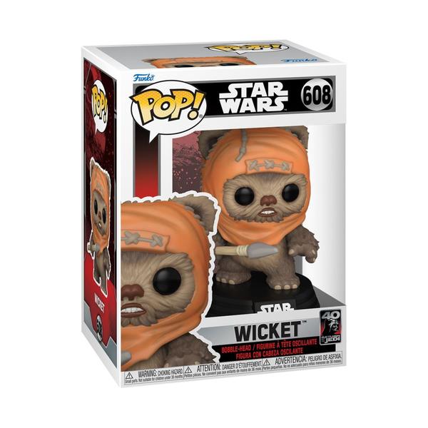 Star Wars: Return of the Jedi 40th Anniversary - Wicket Pop! Vinyl - Gametraders Modbury Heights