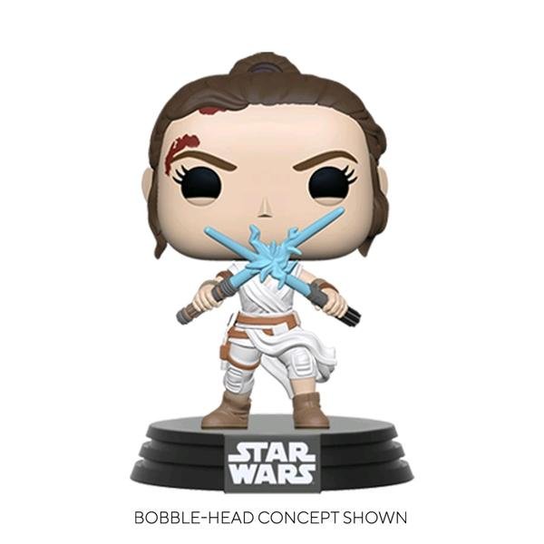 Star Wars - Rey with 2 Lightsabers Pop! Vinyl - Gametraders Modbury Heights