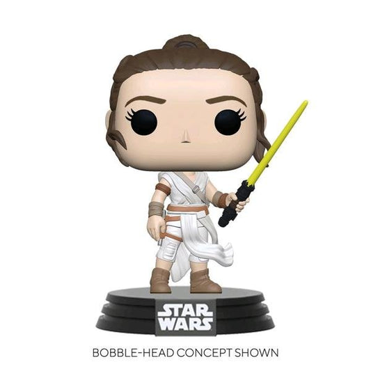 Star Wars - Rey with Yellow Saber Pop! Vinyl - Gametraders Modbury Heights