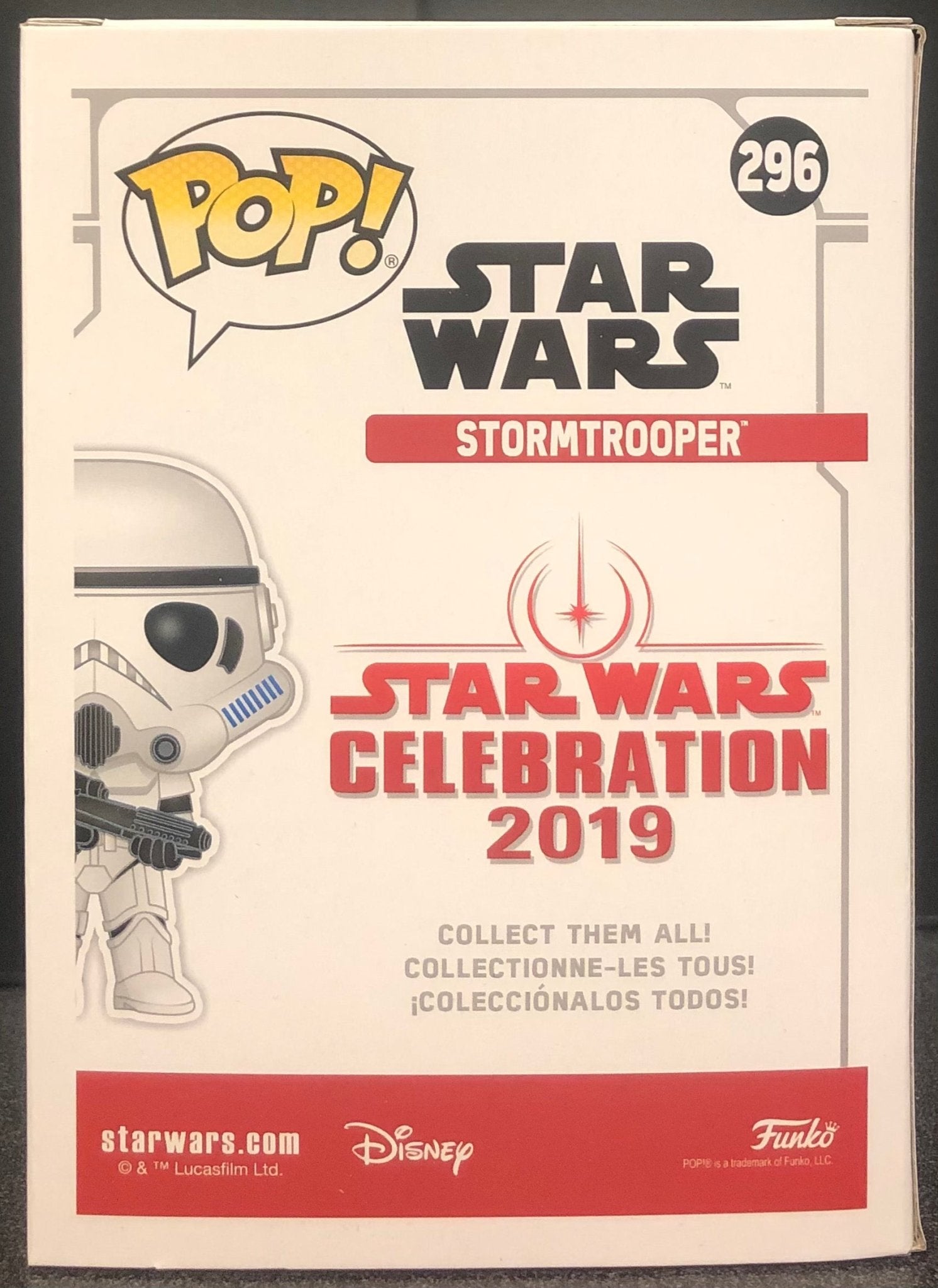 Star Wars - Stormtrooper Gold Chrome SW19 US Exclusive Pop! Vinyl (Traded) - Gametraders Modbury Heights