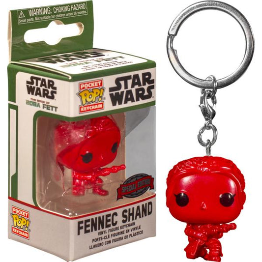 Star Wars: The Mandalorian - Fennec Shand Metallic US Exclusive Pocket Pop! Vinyl Keychain - Gametraders Modbury Heights