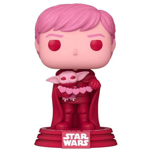 Star Wars: The Mandalorian - Luke & Grogu Valentine Pop! Vinyl - Gametraders Modbury Heights