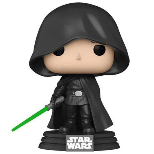 Star Wars: The Mandalorian - Luke Skywalker Hooded Glow US Exclusive Pop! Vinyl - Gametraders Modbury Heights