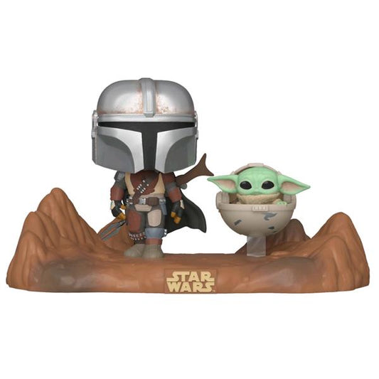 Star Wars: The Mandalorian - Mandalorian & Child Movie Moment Pop! Vinyl - Gametraders Modbury Heights