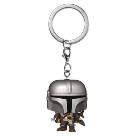 Star Wars: The Mandalorian - Mandalorian Pocket Pop! Vinyl Keychain - Gametraders Modbury Heights