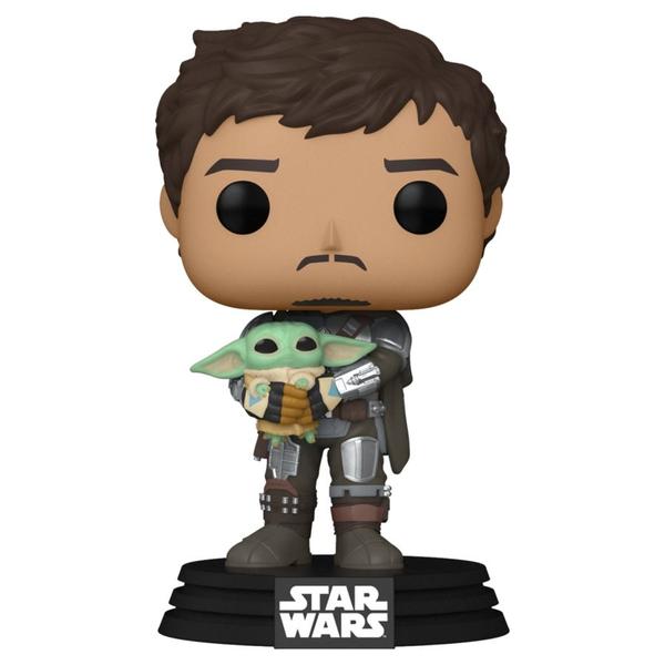Star Wars: The Mandalorian - Mandalorian with The Child Pop! Vinyl - Gametraders Modbury Heights