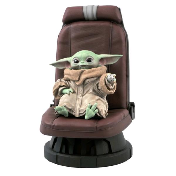 Star Wars: The Mandalorian - The Child in Chair 1:2 Scale Statue - Gametraders Modbury Heights