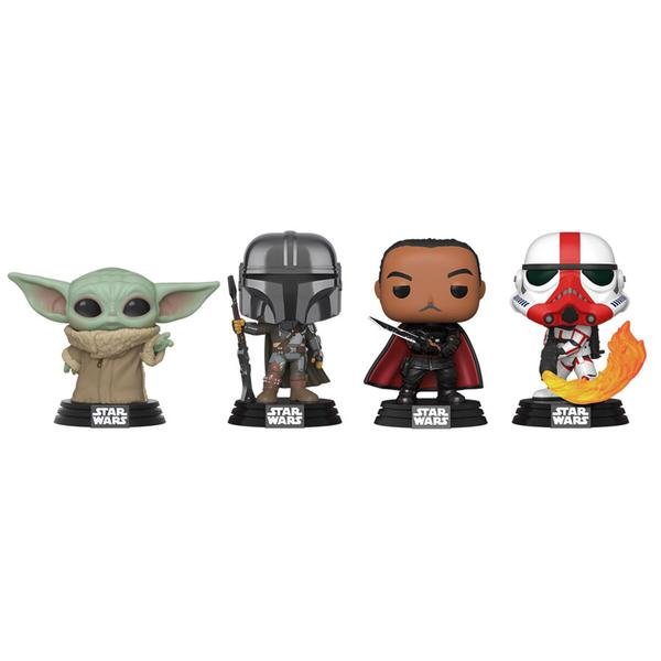 Star Wars: The Mandalorian - US Exclusive Pop! Vinyl 4 - pack - Gametraders Modbury Heights
