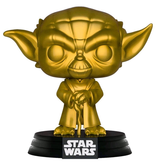 Star Wars - Yoda Gold Metallic US Exclusive Pop! Vinyl - Gametraders Modbury Heights
