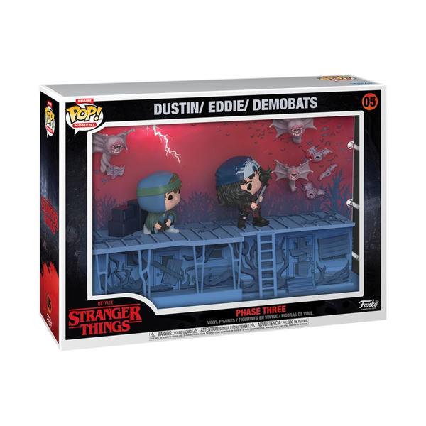 Stranger Things - Dustin & Eddie Pop! Vinyl Moment Deluxe - Gametraders Modbury Heights