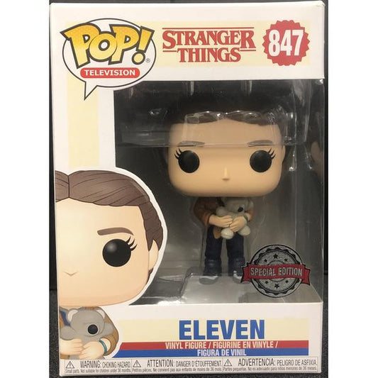 Stranger Things - Eleven with Bear US Exclusive Pop! Vinyl - Gametraders Modbury Heights