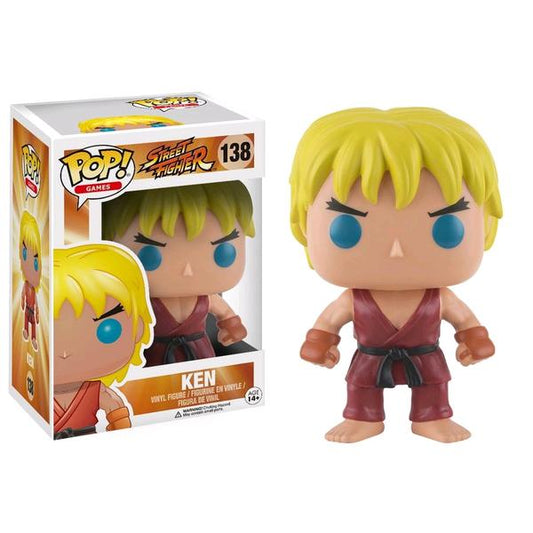 Street Fighter - Ken Pop! Vinyl - Gametraders Modbury Heights
