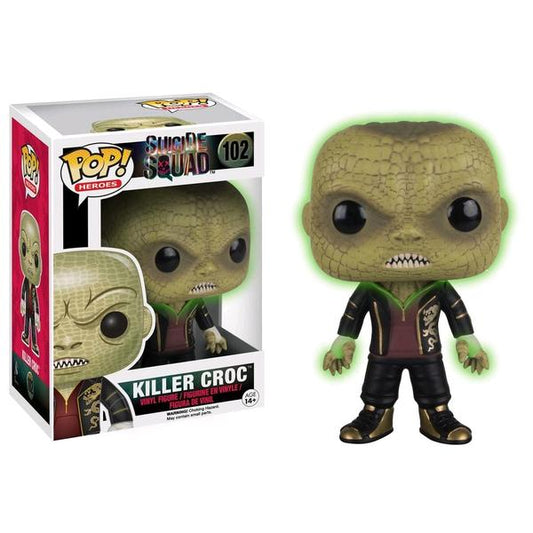 Suicide Squad - Killer Croc Glow US Exclusive Pop! Vinyl - Gametraders Modbury Heights