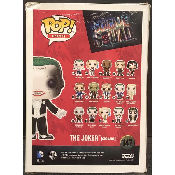 Suicide Squad The Joker (Grenade) NY 2016 Comic Con Pop! Vinyl - Gametraders Modbury Heights
